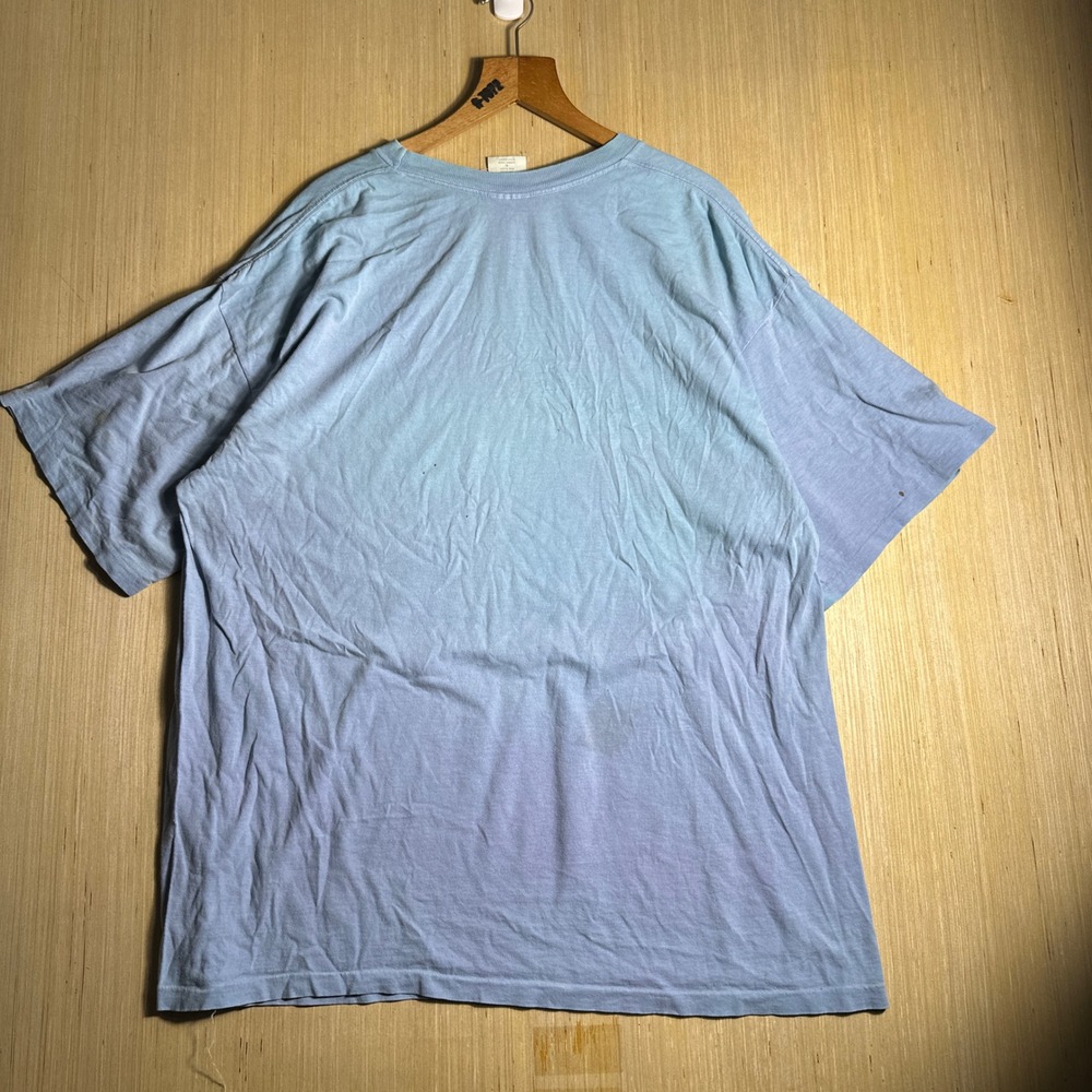 Vintage Generra Hypercolor T Shirt Mens XL Blue 90s Heat Sensitive Graphic Tee - Picture 14 of 15